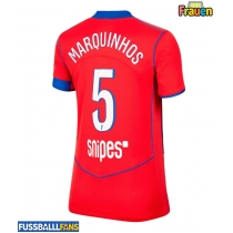 Paris Saint-Germain Marquinhos #5 3rd trikot Frauen 2025-26 Kurzarm